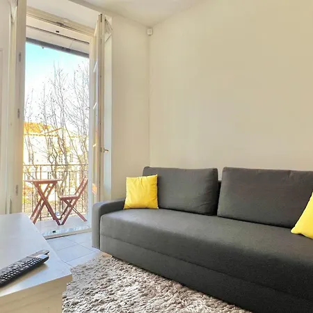 Place Grimaldi, Close To And Restaurants, With Balcony