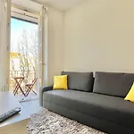 Place Grimaldi, Close To And Restaurants, With Balcony